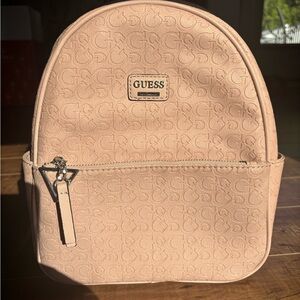 GUESS beige pink bag!